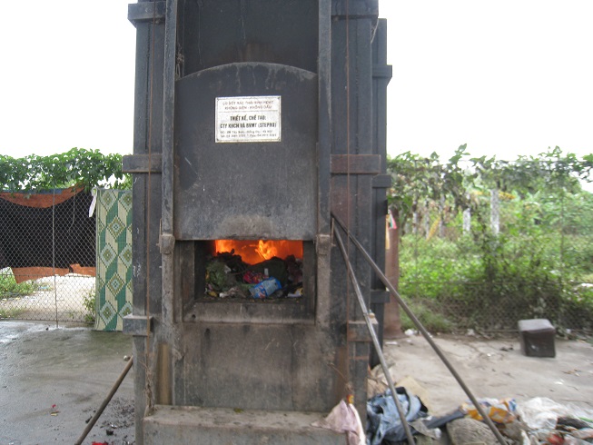 Lò đốt rác sinh hoạt 500kg/h